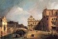 Santi Giovanni E Paolo y la Scuola Di San Marco 1726 Canaletto